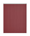 Textured Red Patterned Dim Out Vertical Blind 'Red Funky Checks