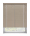 50mm Thermal Real Wooden Blind with Tapes 'Modern Grainy Wood' raised