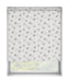 Multi Coloured Cream Floral Patterned Dim Out Roller Blind 'Mature Wishes' raised