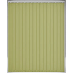 Plain Green Dim Out Vertical Blind 'Slice of Lime'