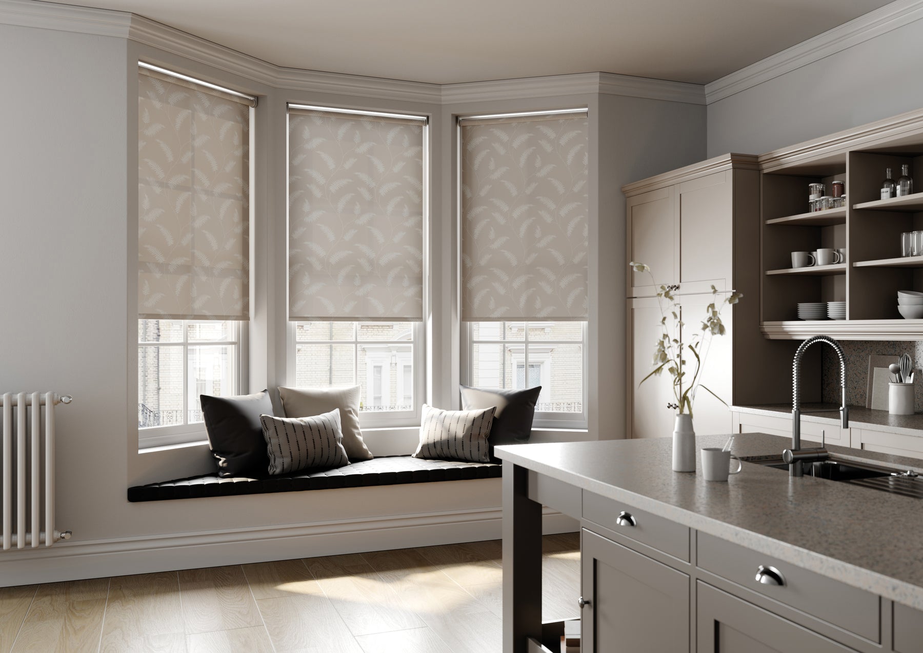 A Guide To Floral Roller Blinds for Kitchen Windows