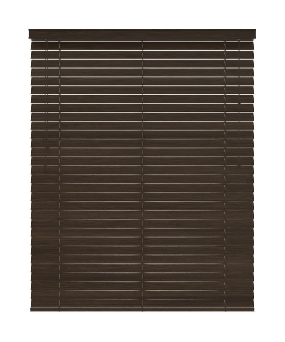 50mm Brown Thermal Real Wooden Blind 'Bring Nature Home'