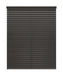 50mm Black Thermal Real Wooden Blind 'Character in Black' lowered