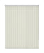 Plain Cream Thermal Waterproof Blackout Vertical Blind 'Cream Minus The Ice' without frame