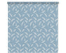 Multi Coloured Blue Floral Patterned Roller Blind 'Twisting in the Sky' lowered