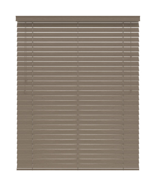 50mm Thermal Real Wooden Blind 'Modern Nature' lowered