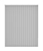 Plain Grey Dim Out Vertical Blind 'Noisy Grey' without frame