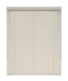 50mm Cream Thermal Real Wooden Blind 'Nothing But Cream' lowered