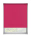 Plain Pink Dim Out Roller Blind 'Hot in Pink' raised