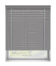 50mm Grey Thermal Real Wooden Blind with Tapes 'I Love Grey' raised