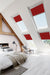 Blackout Red Skylight 'Molten Lava' for Velux, Fakro, Dakstra, Rooflite, and Keylite