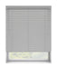 50mm Grey Thermal Real Wooden Blind 'Simple is Better' raised