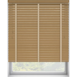 50mm Thermal Real Wooden Blind with Tapes 'would you Look At That' raised